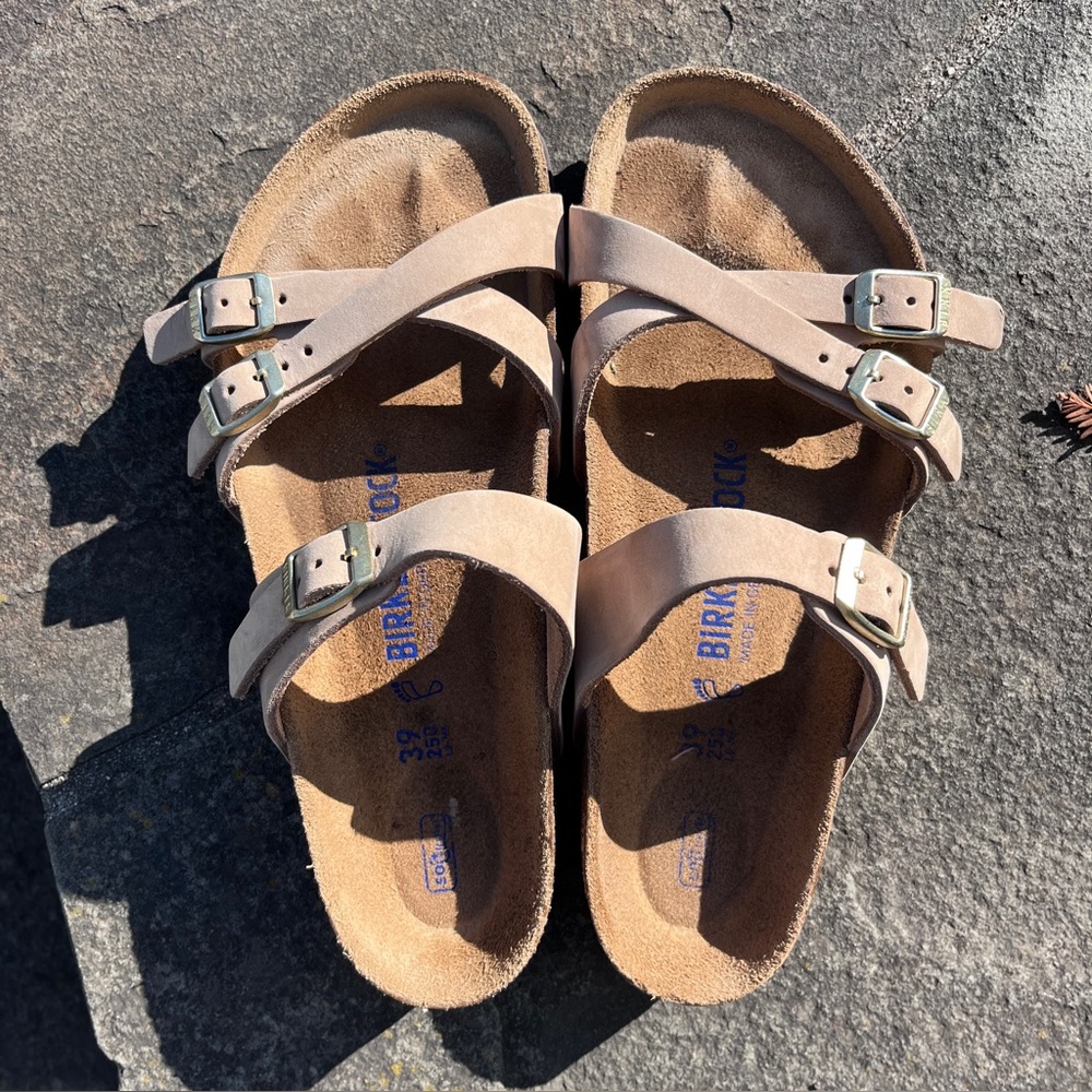 Birkenstock Women’s Franca Soft Footbed Sandals, size 39